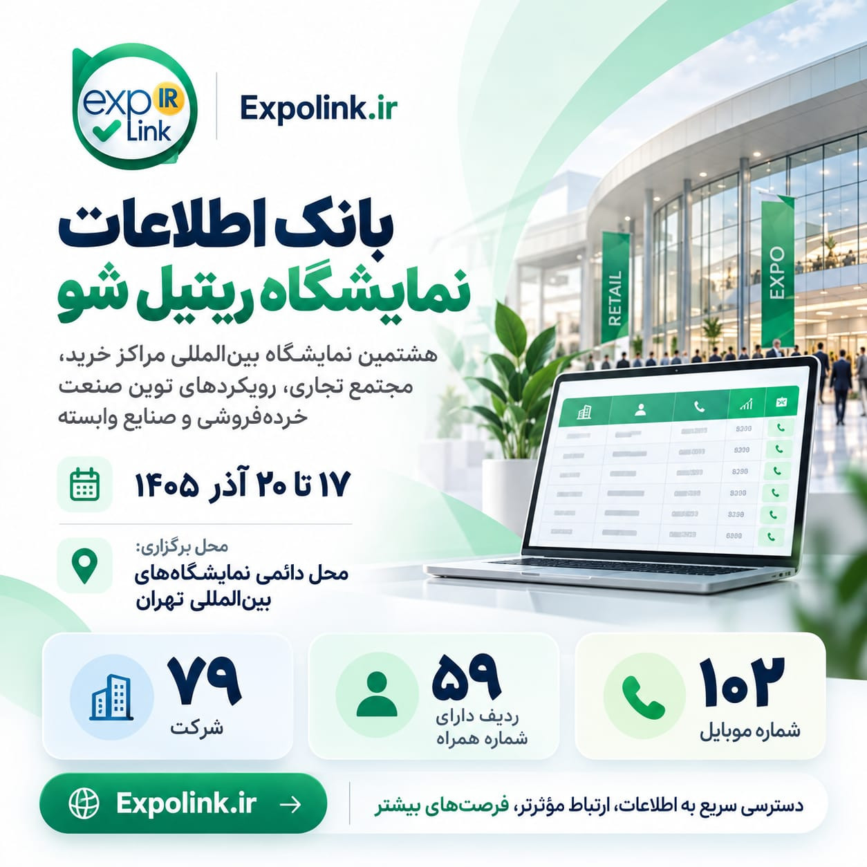 نمایشگاه بین‌المللی مراکز خرید، مجتمع‌های تجاری، رویکردهای نوین صنعت خرده‌فروشی و صنایع وابسته (ریتیل شو)